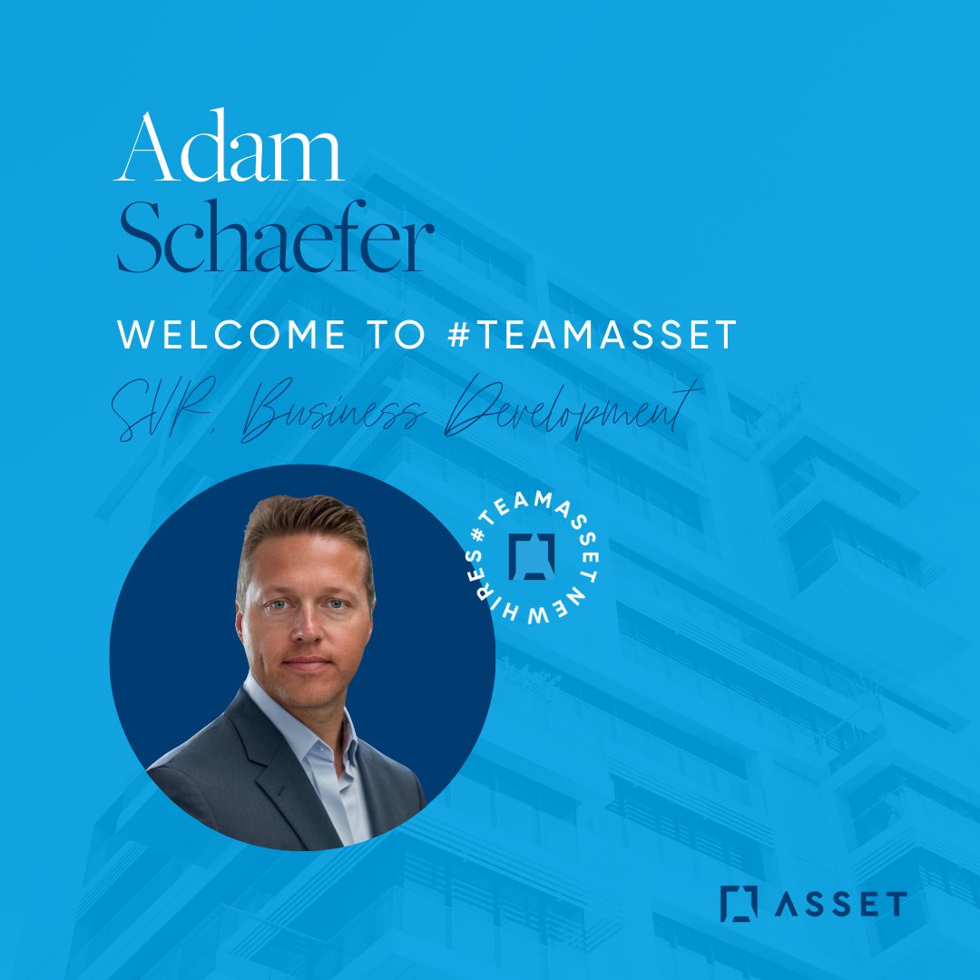 Exciting news! 🎉 Adam Schaefer joins #TeamAsset as our new SVP, Business Development. With 18+ years in property management, he's set to elevate our Mountain and West regions to new heights. Learn more about his role and vision—link in bio! #WelcomeAdam 👇

#welcometotheteam