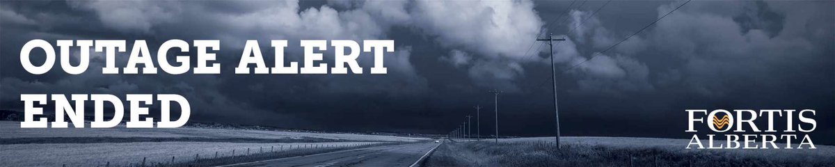 Power has now been restored. Thank you for your patience and enjoy your evening! 💡🏒