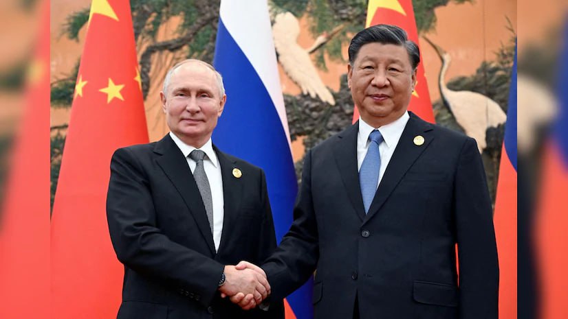 Los presidentes de Rusia y China 🇨🇳🇷🇺 se reunieron este jueves como parte de la visita de Putin a Pekín, en la que conmemoran los 75 años de los lazos diplomáticos. #CiegodeÁvila #Cuba @CubaMINREX