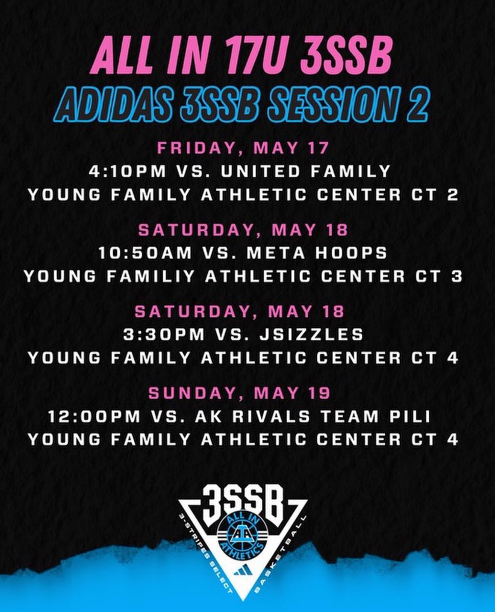 Come check us out at Adidas Chapter 2 this weekend!! <a href="/AIAelitegirls/">ALL IN Elite Girls 3SSB</a>