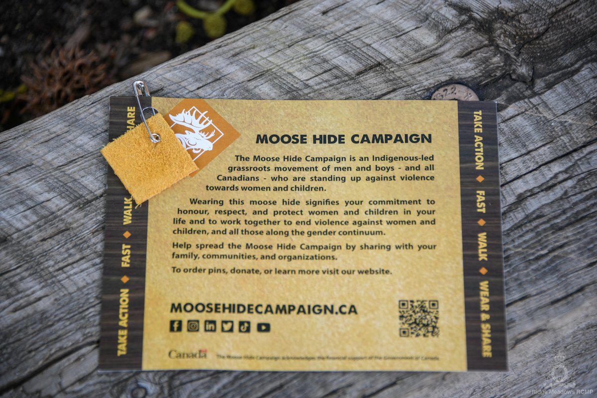 May 16 marks #MooseHideCampaignDay across Canada. Today is dedicated to raising awareness about violence against woman and children. Learn more about the @Moose_Hide Campaign here: moosehidecampaign.ca/issue/