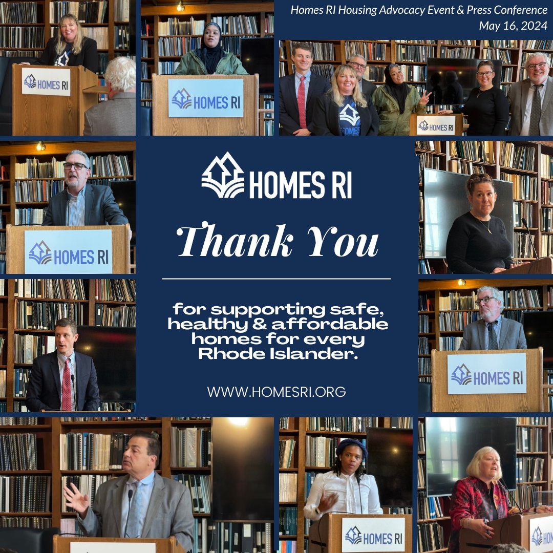 HomesRI (@homesri_) on Twitter photo THANK YOU to our speakers, elected officials, coalition members and all who joined us today as we uplifted our 2024 legislative priorities! <a href="/RISpeaker/">K. Joseph Shekarchi</a> <a href="/ConcernedRIer/">Cherie Cruz</a> <a href="/CCare_RI/">Community Care RI</a> <a href="/BenLessing/">Ben Lessing</a> @MackDistrict6 <a href="/franktshea/">Frank Shea</a> <a href="/WDC_HOC/">Women’s Development Corporation</a> <a href="/rihomeless/">RI Coalition to End Homelessness</a> <a href="/RISenate/">Rhode Island Senate</a> <a href="/RIHouseofReps/">Rhode Island House of Representatives</a> <a href="/AGNeronha/">Peter Neronha</a> THANK YOU to our speakers, elected officials, coalition members and all who joined us today as we uplifted our 2024 legislative priorities! <a href="/RISpeaker/">K. Joseph Shekarchi</a> <a href="/ConcernedRIer/">Cherie Cruz</a> <a href="/CCare_RI/">Community Care RI</a> <a href="/BenLessing/">Ben Lessing</a> @MackDistrict6 <a href="/franktshea/">Frank Shea</a> <a href="/WDC_HOC/">Women’s Development Corporation</a> <a href="/rihomeless/">RI Coalition to End Homelessness</a> <a href="/RISenate/">Rhode Island Senate</a> <a href="/RIHouseofReps/">Rhode Island House of Representatives</a> <a href="/AGNeronha/">Peter Neronha</a>