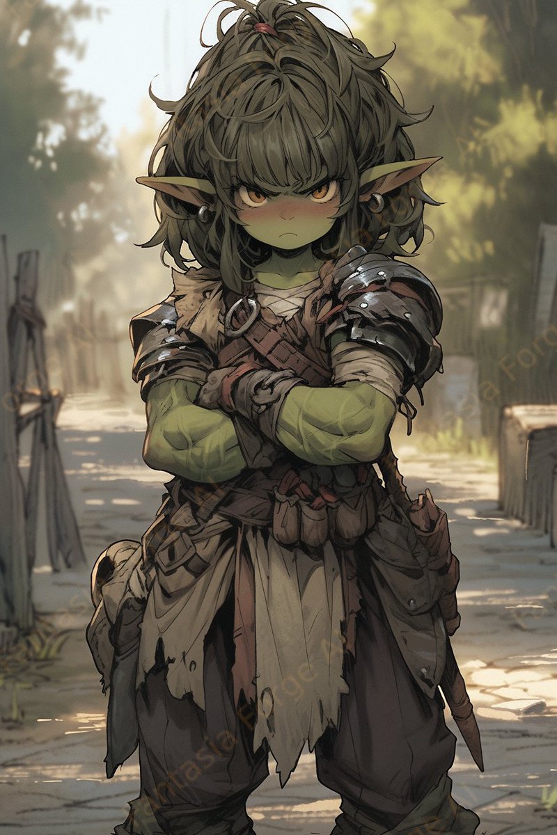 FantasiaForgeAI's tweet image. Goblin tribes were lead by the strongest! If one leader rose to power and had an intellect to match, they could quickly become dangerous to any nearby civilisations! Though it was not uncommon for tribes to come under domination from stronger races, like Bugbears or Hobgoblins!