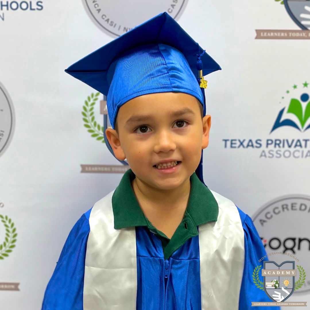 Introducing the Montessori Reggio Academy graduating class of 2024!

#MRASugarLand #MRAStudents #GrowWithMRA #SugarLandPrivateEducation #MontessoriEducation #ReggioEmilia #EarlyChildhoodEducation #CogniaAccredited #Cognia #HoustonsBest #HoustonsBestOfTheBest #TPSA