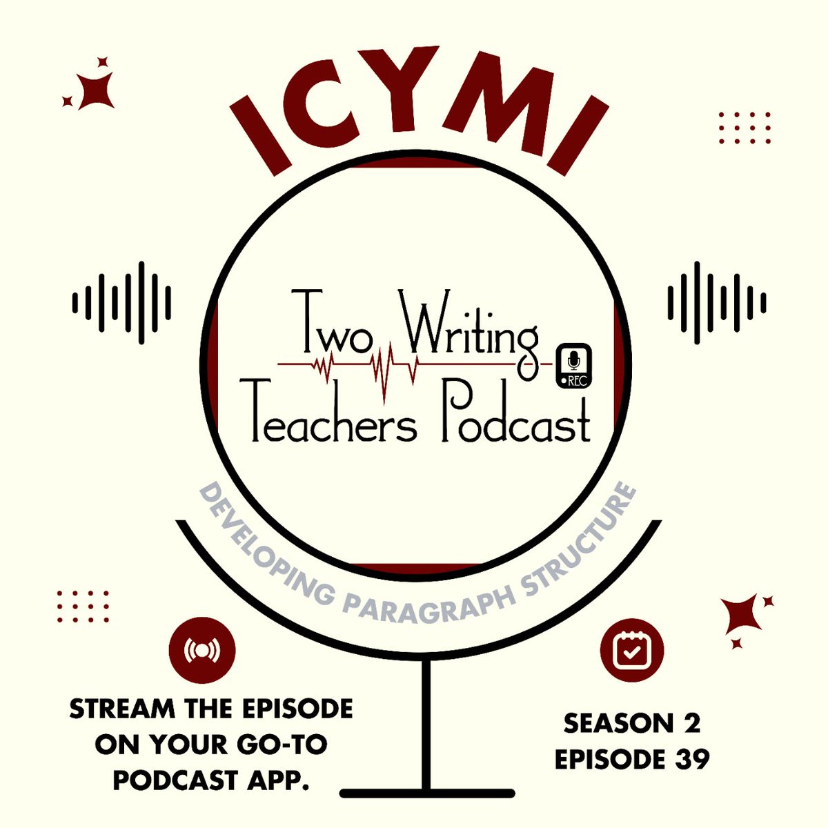 Transform your students' paragraph writing skills with expert tips from Melanie! In this week's #TWTPod Tip for Tomorrow, she explains how to help striving writers write concise and structured paragraphs. LISTEN NOW: buzzsprout.com/2027003/150115….