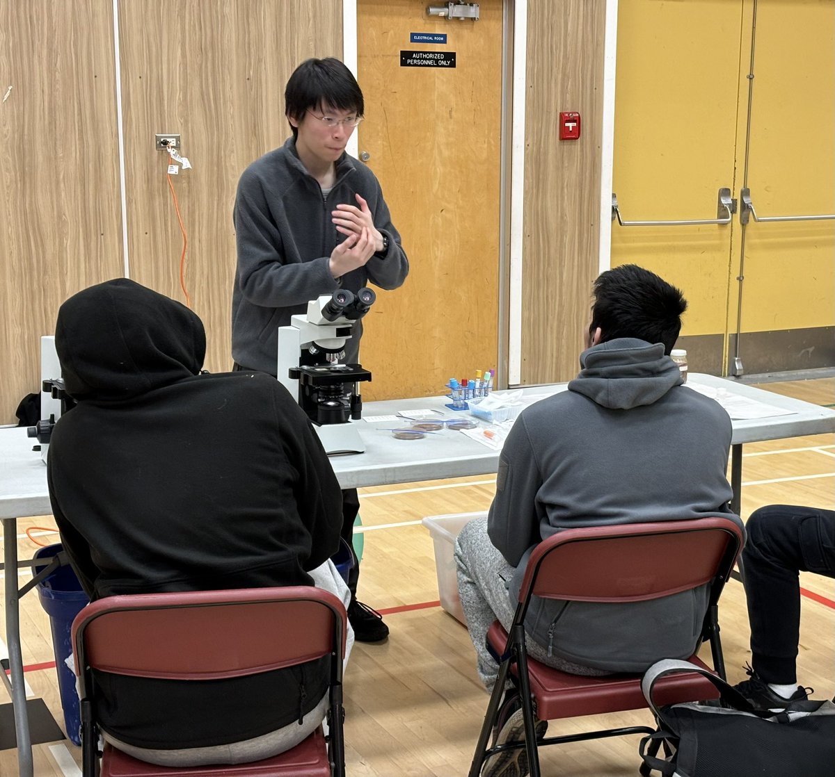 Our Healthcare Travelling Roadshow team stopped in at schools in Stewart and Dease Lake to help inspire the next generation of healthcare professionals! #BCHCTRS @RCC_bc #NMPTrust