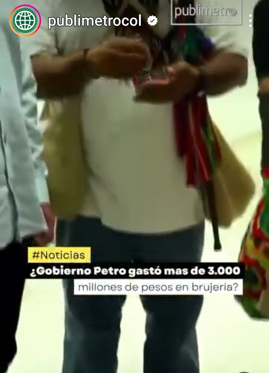 UD ESTÁ DE ACUERDO QUE ESTE DESGRACIADO SE HAYA TIRADO, BOTADO, DESPILFARRADO Y ROBADO TRES MIL MILLONES DE LOS COLOMBIANOS en Brujería, hechizos y maleficios, por eso esta maldito su gobierno, por eso nada le sale bien, y entre más brujería el país estará peor, #AsiVaElCambio