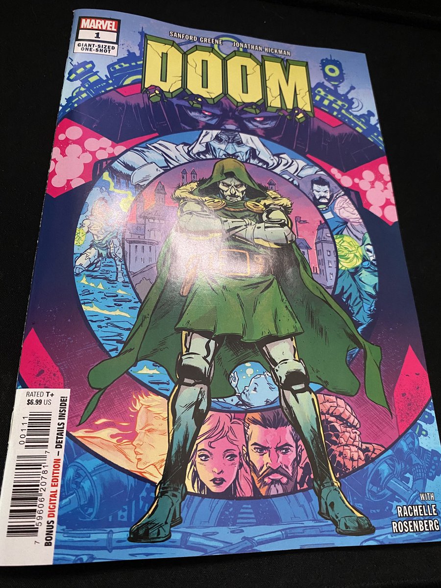 Goddamn, Hickman never misses. 

DOOM is the coolest super villain. 

#DrDoom #jonathanhickman