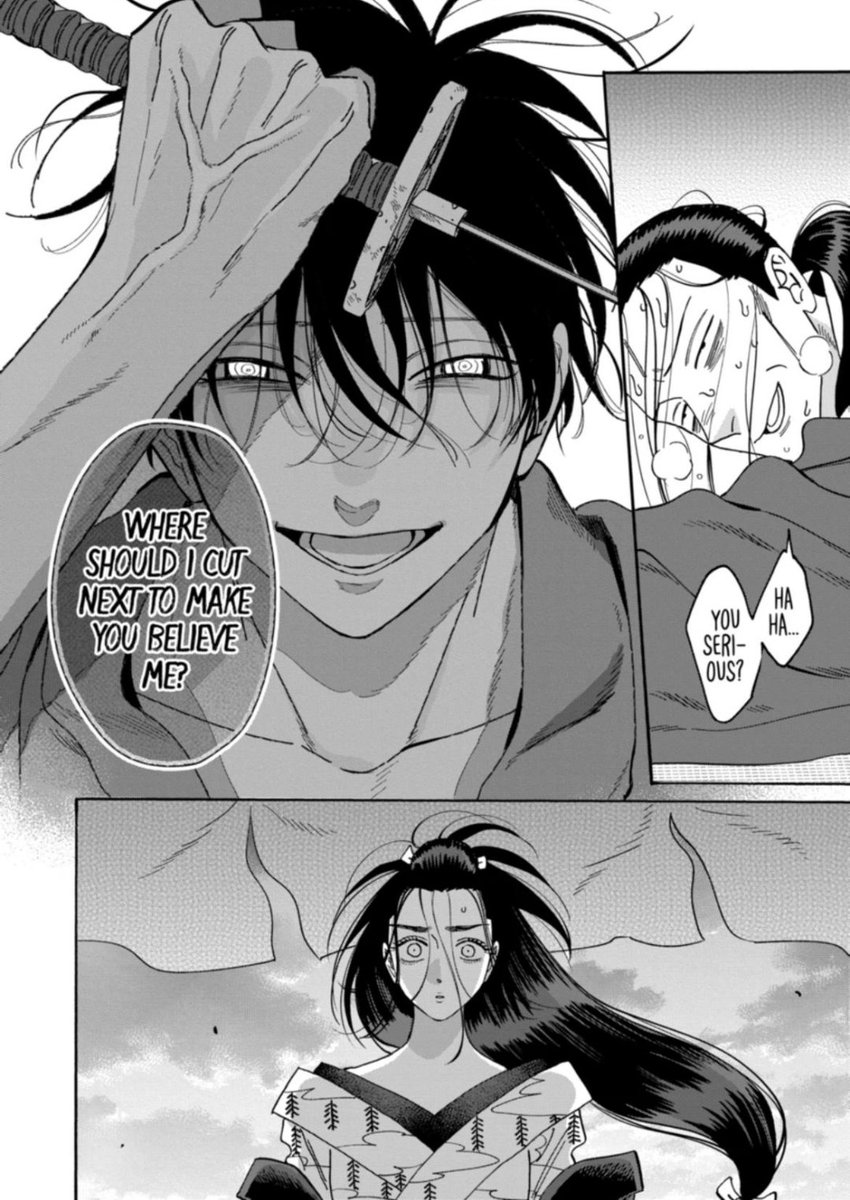 I'm up to snuff reading ch 36 & 37 of #hotarunoyomeiri 
Shinpei's excitement was so adorable! & It was sad to see the state of Satoko's body. But Asagiri sure did Fuck around & find out! 😗😗