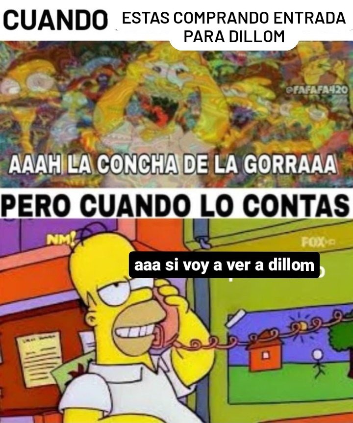 representacion grafica de sacar entrada para dillom