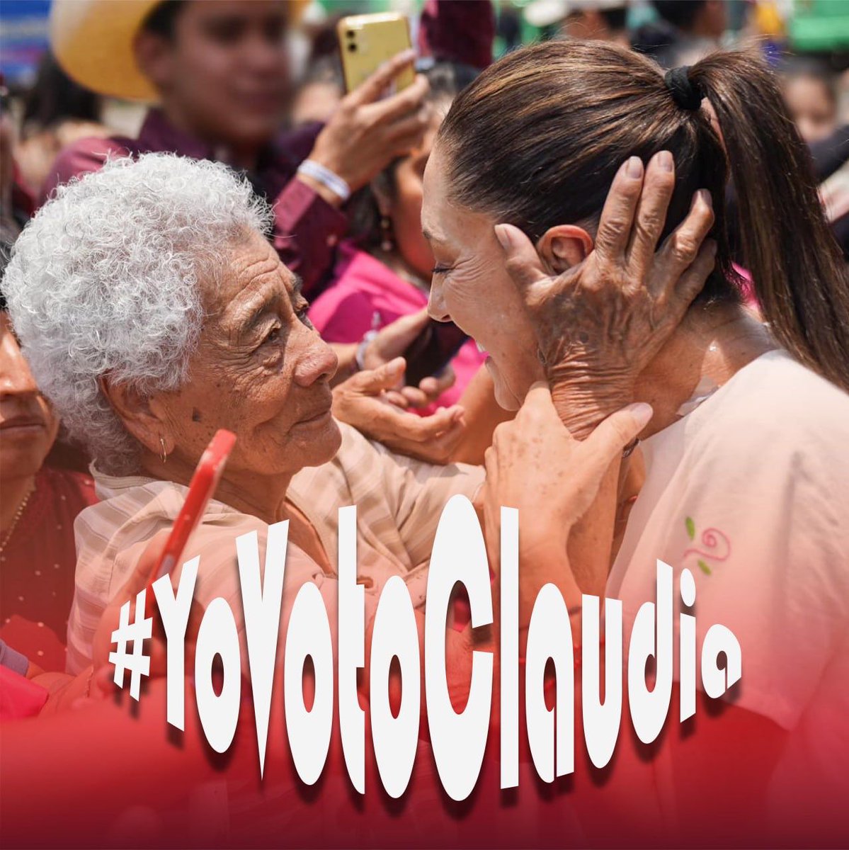 #ClaudiaPresidentaDeMéxico2024 este 2 de Junio #YoVotoClaudia .