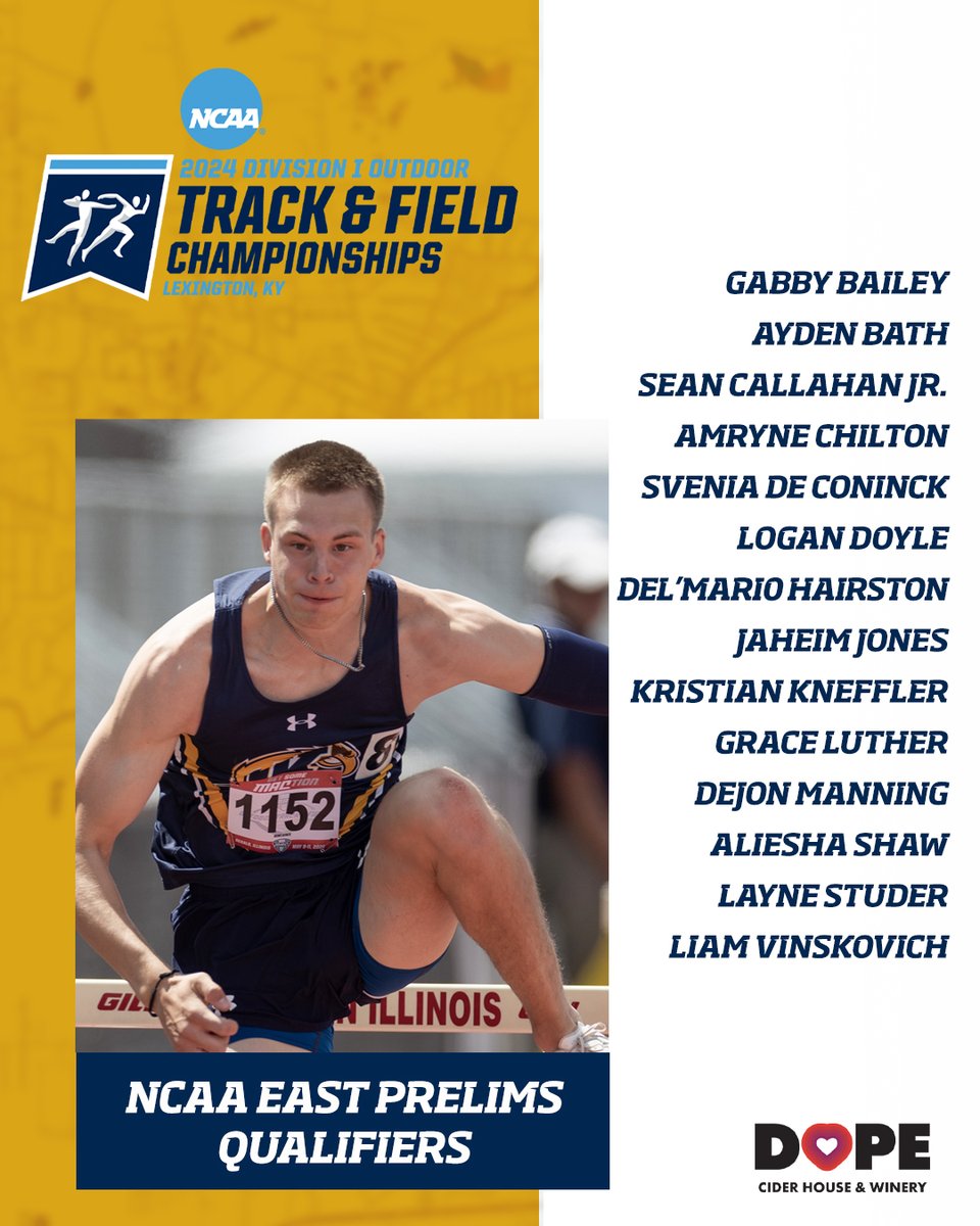 A strong group of 14 athletes will represent Kent State at the NCAA East Prelims next week at the University of Kentucky.

📰 t.ly/Rnau8

#GoFlashes⚡️