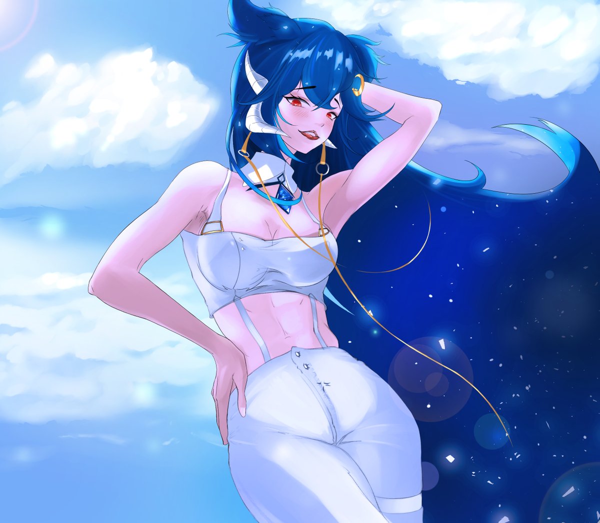 NRedrawn's tweet image. Vienna fanart
excited for the reveal tomorrow. 

#viennART #digitalart