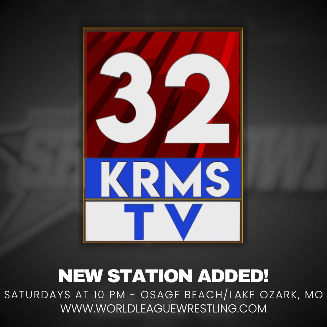 New to the WLW Showdown TV partnerships - KRMS at the Lake of the Ozarks/Osage Beach, MO! Starting this Saturday at 10 PM, you can catch ALL of the WLW action!