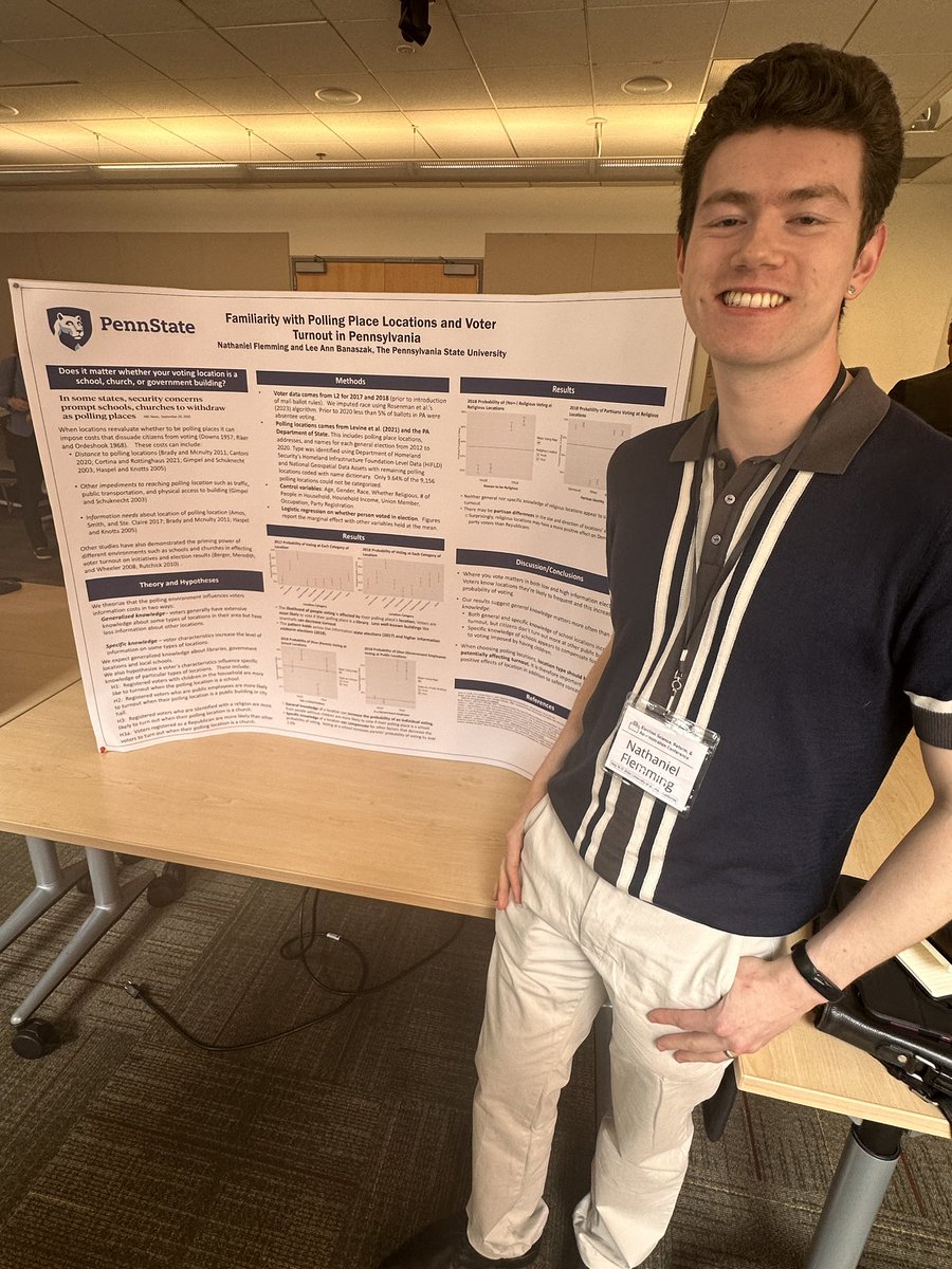 GovArnoldUSC's tweet photo. Our final event of the day is poster presentations! Students from a variety of colleges are here to present their work on polling place locations, electoral rules, voter identification, and more. https://t.co/QppKLsQze2
