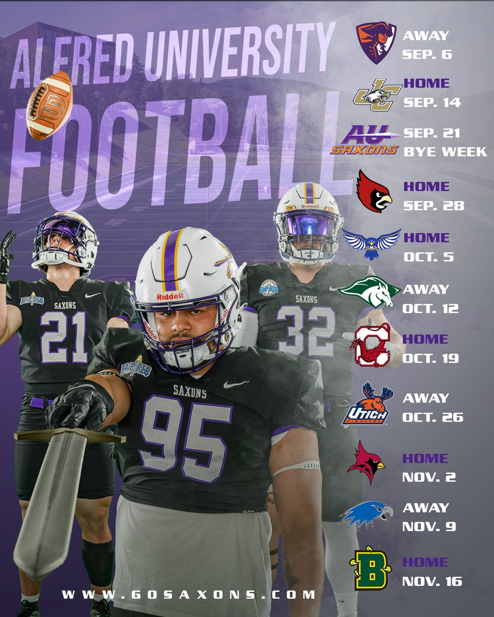 🗓️ Mark your Calendars 🗓️ 

Return of the Saxons⏳

#SharpenYourSword⚔️🟣🟡⚔️