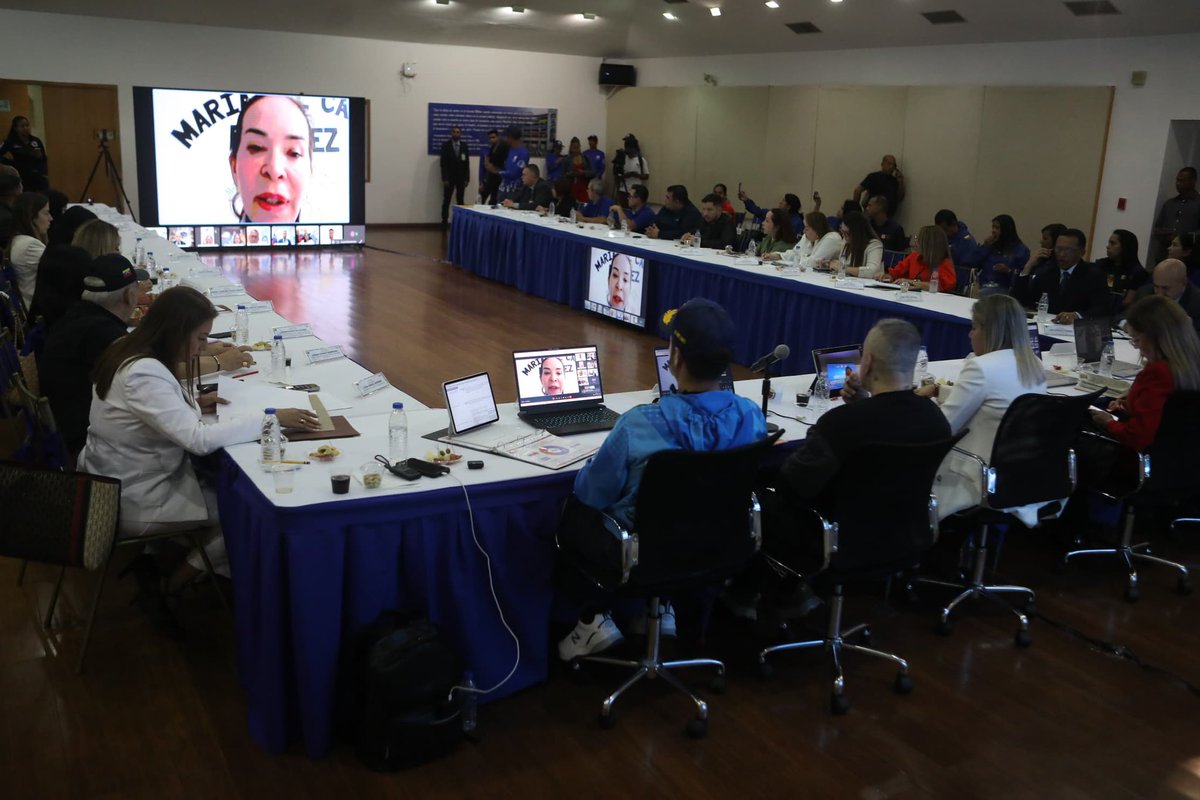 Hoy #16May hemos intervenido vía online desde el estado Táchira, en la reunión de alto nivel entre los representantes de las instituciones del Sistema de Justicia en nuestro país.