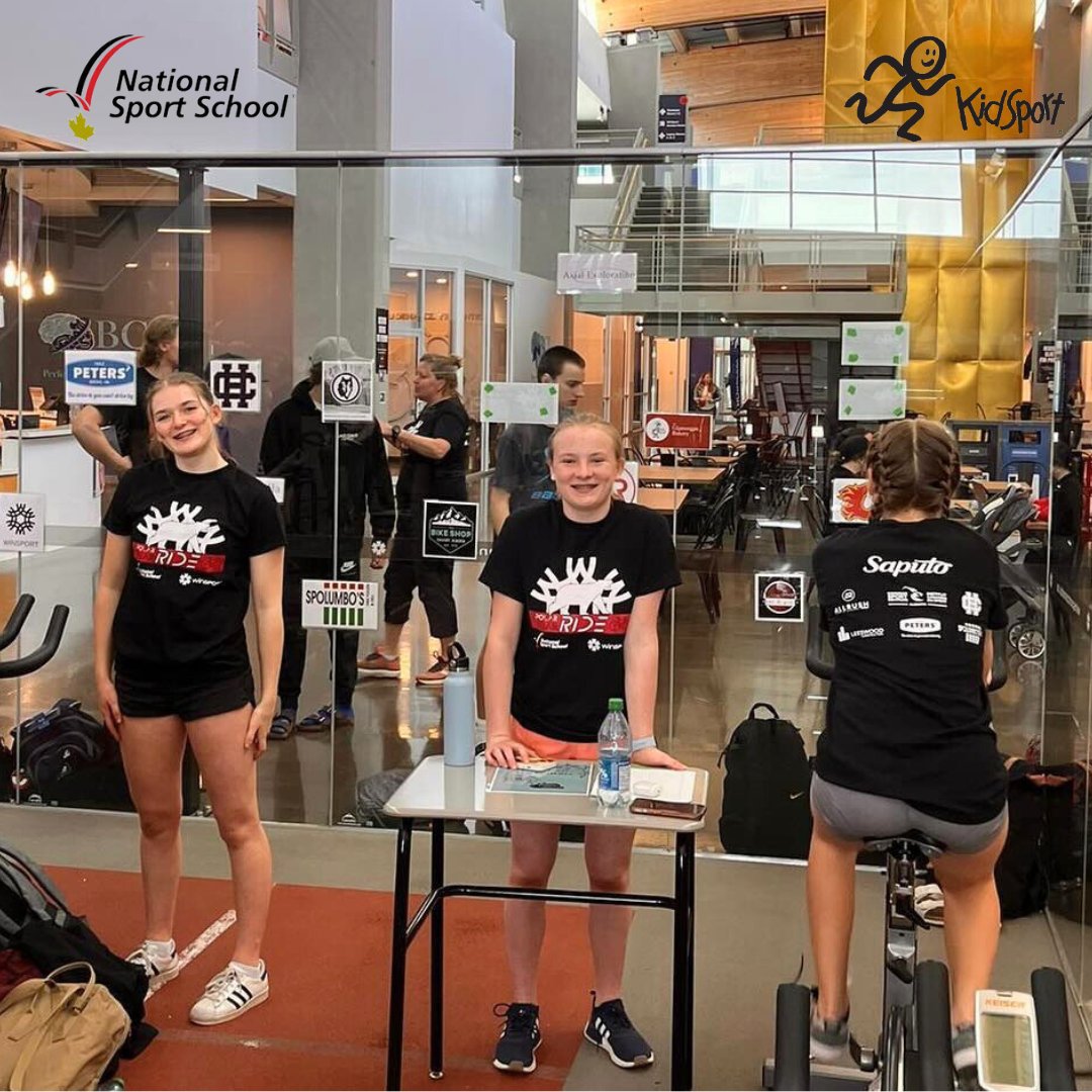 Last week, National Sport School hosted Bikethon 2.0 raising $15,000 to help break down financial barriers for kids in #YYC!

175 riders on 21 bikes kept the wheels turning for 12 hours by riding in shifts. 

Thank you to the sponsors and online auction donors! #SoALLKidsCanPlay!