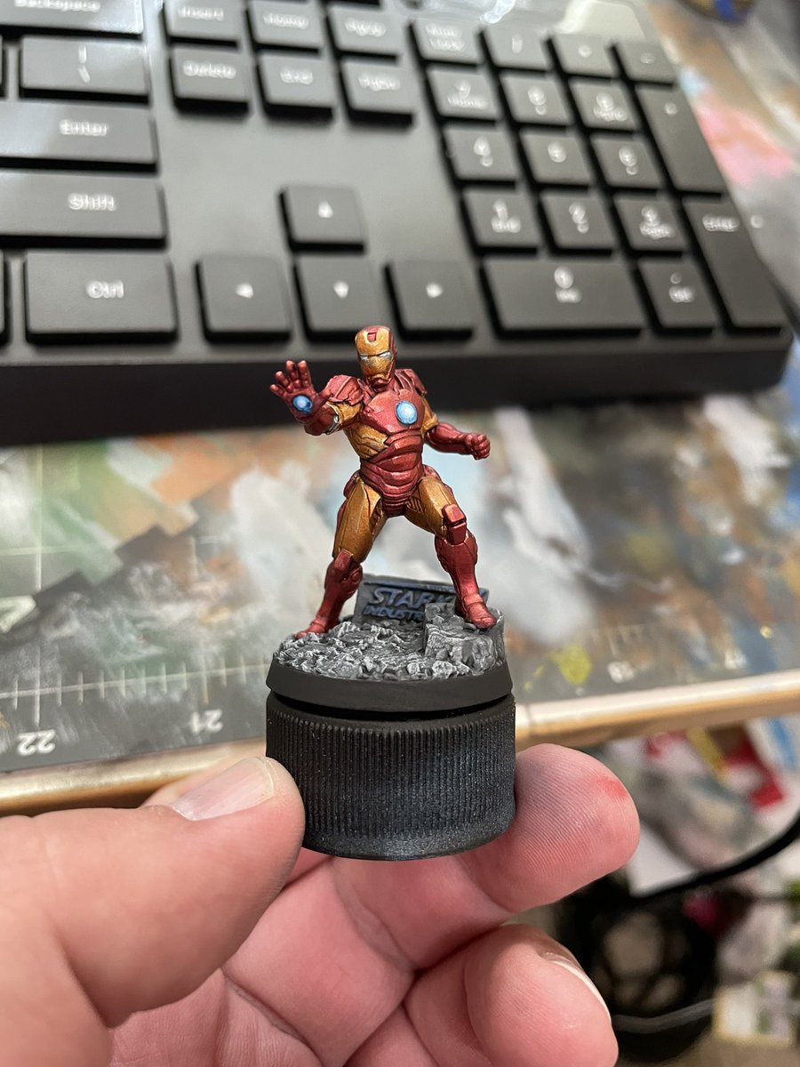 mike_meeple's tweet photo. Yup. My #IronMan tutorial still works…

Check it out here: https://t.co/CO2TEZmROl

#Painting #marvel #marvelzombies #marvelzombicide #tonystark #mcu #zombicide #boardgames #tabletopgames #miniaturepainting #mikemeeple #paintingpoorly https://t.co/l3cFLRwI3A