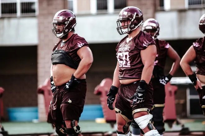 SeanTerrell07's tweet photo. #AGTG After a great conversation with @CoachShoeOL  I’m blessed and honored to receive an offer from @TXSTATEFOOTBALL 🙏🏾‼️ @KLEINOAKFB @recruitingko @Coach_BCarp @jaycob_freeman @zkelley1985 https://t.co/3vjcQ17yst