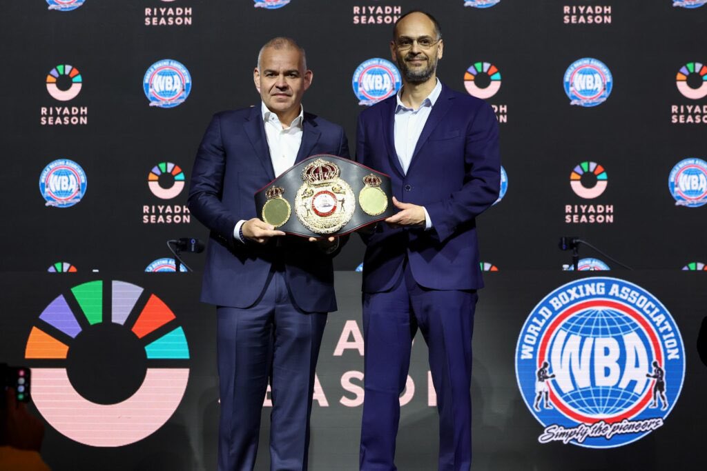 April WBA Rules Committee Meeting. April 24 Partnership Announcement Between WBA and Turki Al Alashikhk April 24 Riyadh season card announcement headline by Crawford vs Madrimov for the WBA May 6 Turki to fix broken boxing May 16 WBA new weight rule Things that make you go hmmm