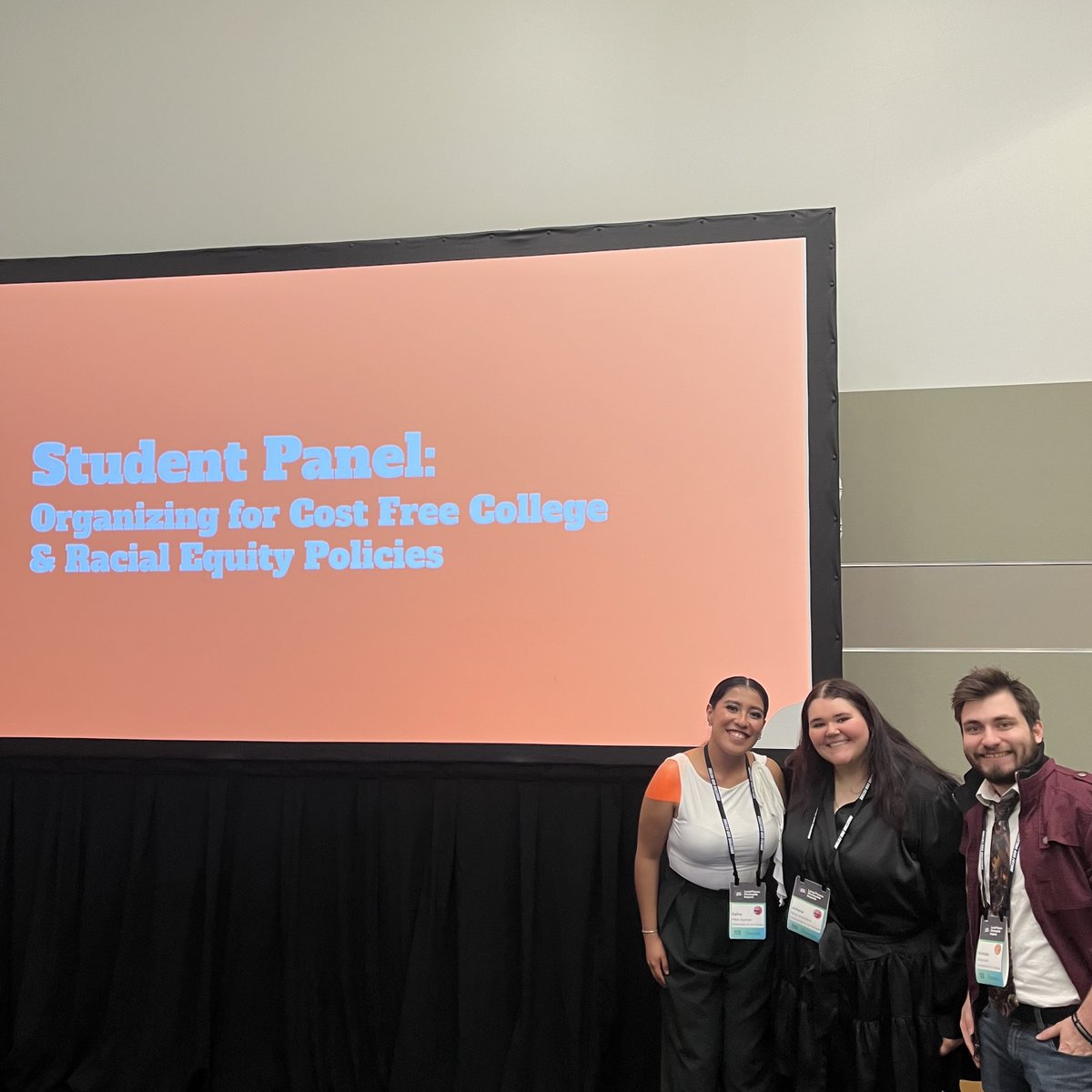 OurColleges's tweet photo. We loved having a session during the #ChartingOurFuture conference with a Student Panel on Organizing for Cost-Free College and Racial Equity Policies! Thank you Foundation for Tacoma Students! https://t.co/4YPEaHqZDH