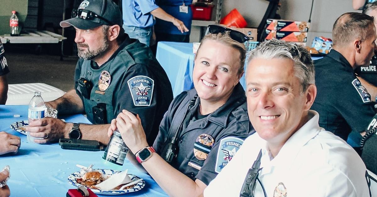 FishersChief's tweet photo. We want to give a huge shoutout to our Fishers Police Corps for putting on four different cookouts this week to celebrate #NationalPoliceWeek ! This group of volunteers works hard to support our entire department. 

Thank you!! https://t.co/2G4hB0TxTw