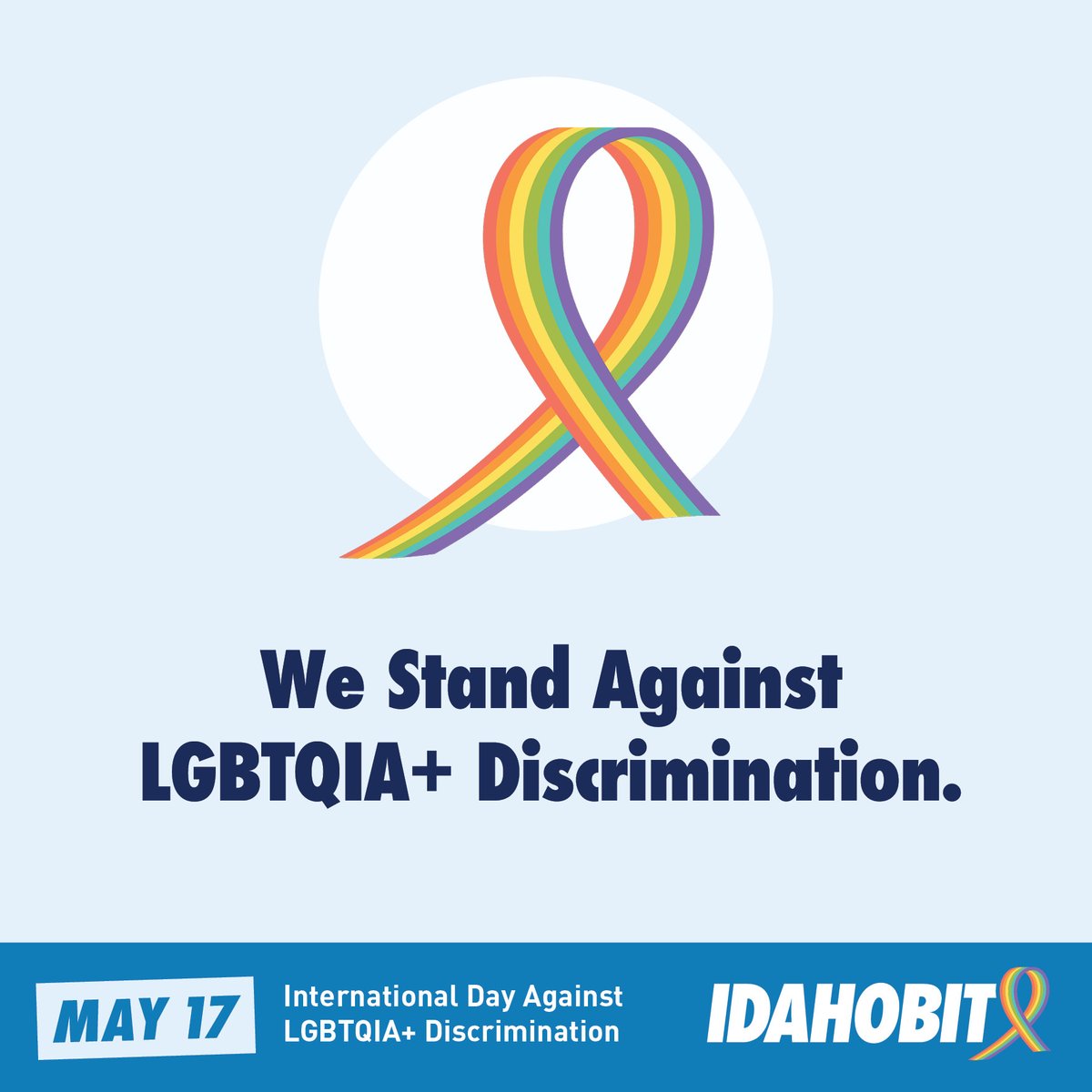 Today is the International Day Against LGBTQIA+ Discrimination.

Everyone goes through tough times in life when we need support, and our LGBTIQ+ friends can face added challenges. 

That’s why we are encouraging everyone to reach out for a conversation and to lend your support.