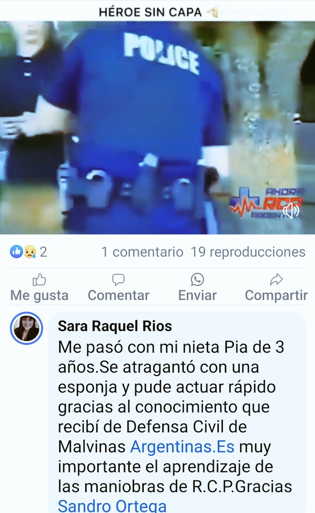 A #Noparar de socializar las maniobras de #Rcp a fin de tener una sociedad cardio asistida por las propias manos de sus vecinos @SIAC_cardio @negrofalacios @rcpEspana @AASaludPublica @FavaloroSAMIC @CardioBornan @munimalvinas @Nardini_Leo @Noecorrea_ok @mariofitzm @drdanielcaina