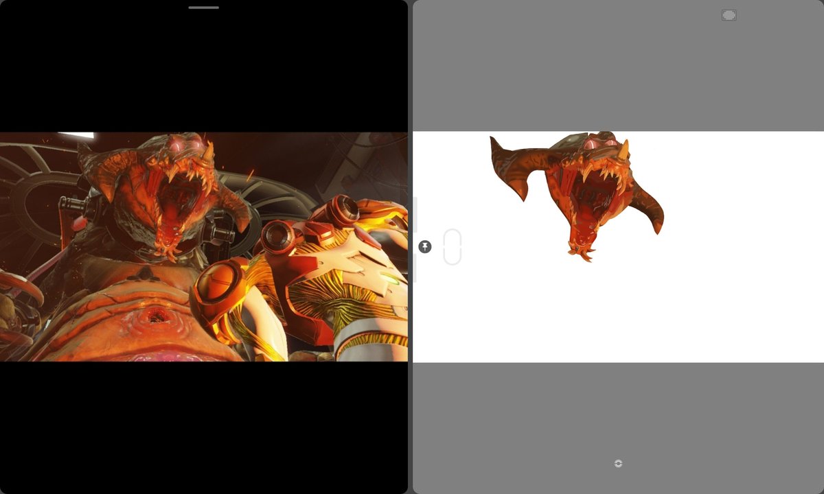 Digitalartist79's tweet image. The face of #Kraid is done on this #wipart #digitalpainting @Nintendo @NintendoAmerica #metroid #metroiddread @sketchbookapp