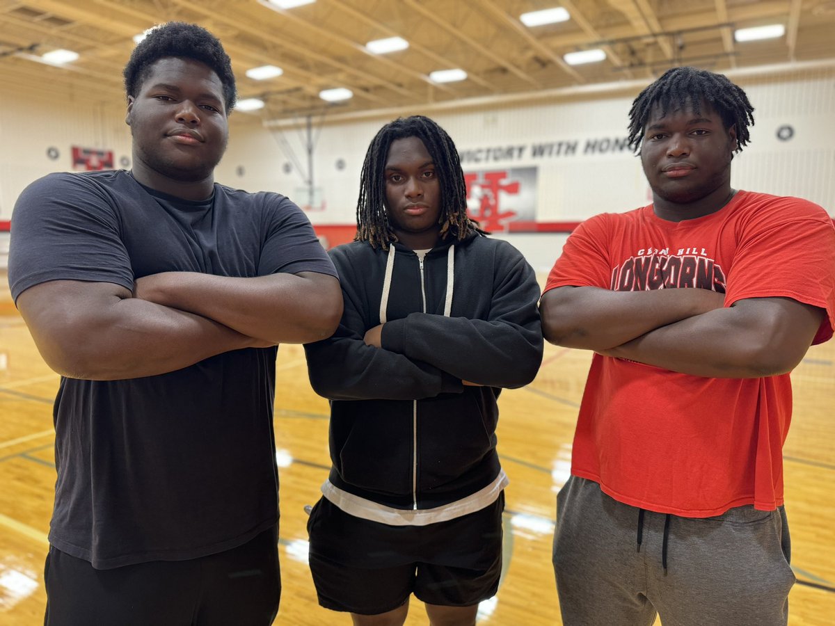 Cedar Hill 2025 standouts OL Jordan, DL Isaiah, and OL Devin Coleman are eyeing their options with upcoming visits to SMU, Baylor, Texas, and Oklahoma and maybe a few more @JCole_073 | @Isaiahcoleman07 | @devincoleman07 | @TheCoachNWard | @coaCHhutch92 | @RecruitTheHill1
