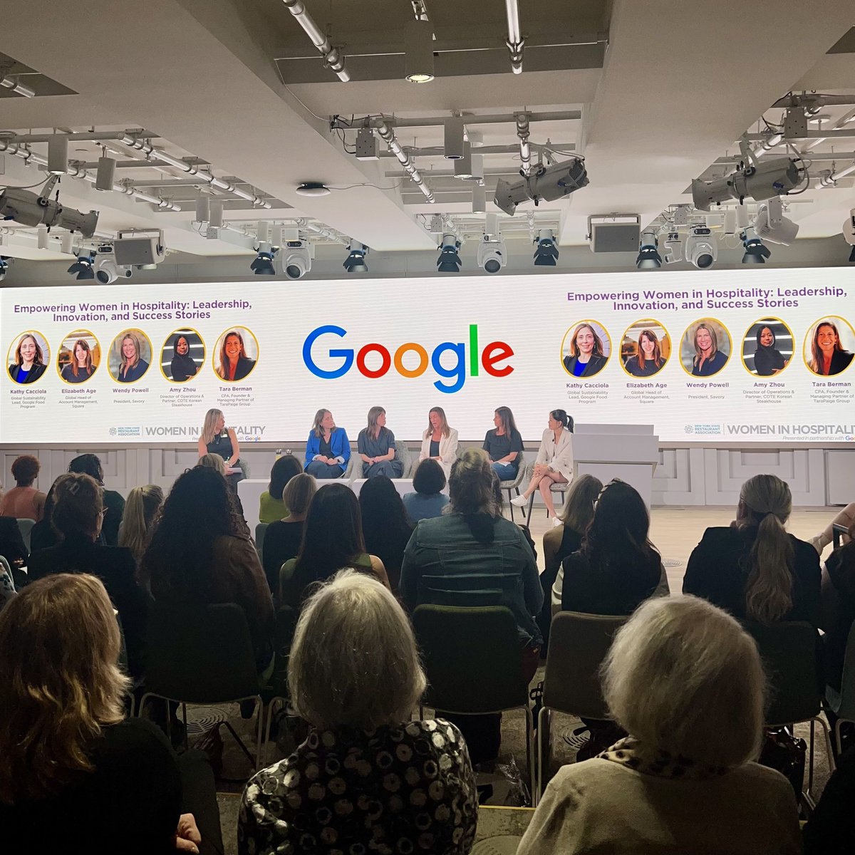 M_Fleischut's tweet photo. @NYSRA hosted our 2nd annual Women In Hospitality event on Tuesday. It was such an amazing day! Thank you Iron Chef @guarnaschelli for joining us and keeping it real! https://t.co/CYnfWRT5Fp