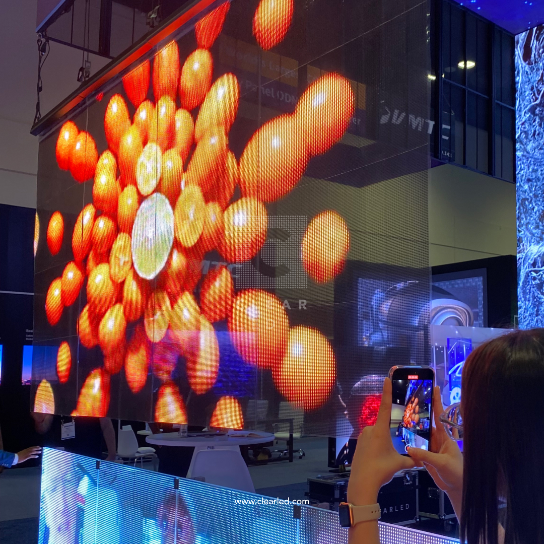 ClearLED's tweet image. 🌟 Introducing ClearLED MicroMesh -  Experience unparalleled transparency with our perforated MicroMESH Series, with seamless front and back bond, delivering a holographic effect for clarity, adaptability, and elegant displays. 

#MicroMesh #ClearLED