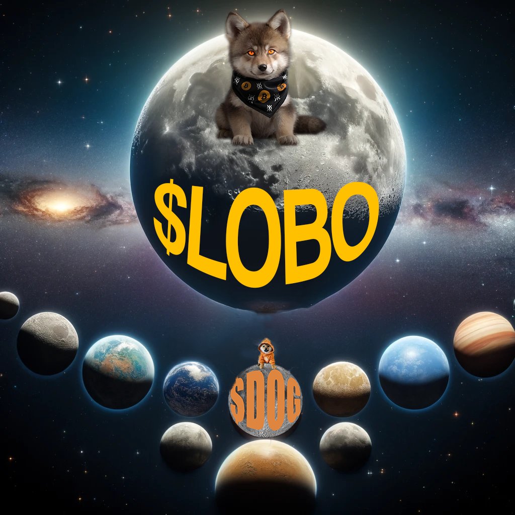 Just one is really on the moon, sorry $DOG you're still way off!

$LOBO
@lobothewolfpup 
#LOBOthewolfpup #Runestone #RuneDoors #lobo #dog