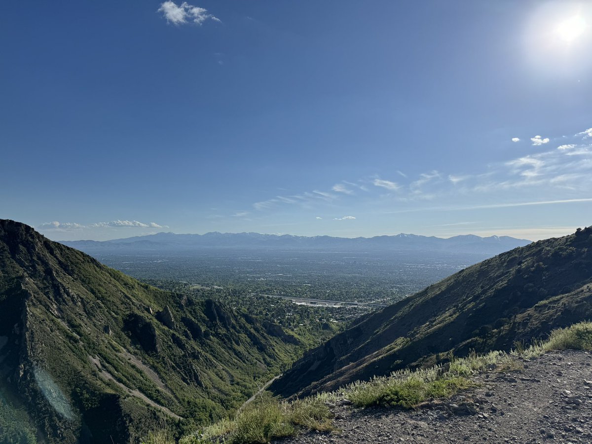 We took some coworkers from our DC office for a little hike to show off SLC 

As always, the Wasatch put on a great show and left a lasting impression.