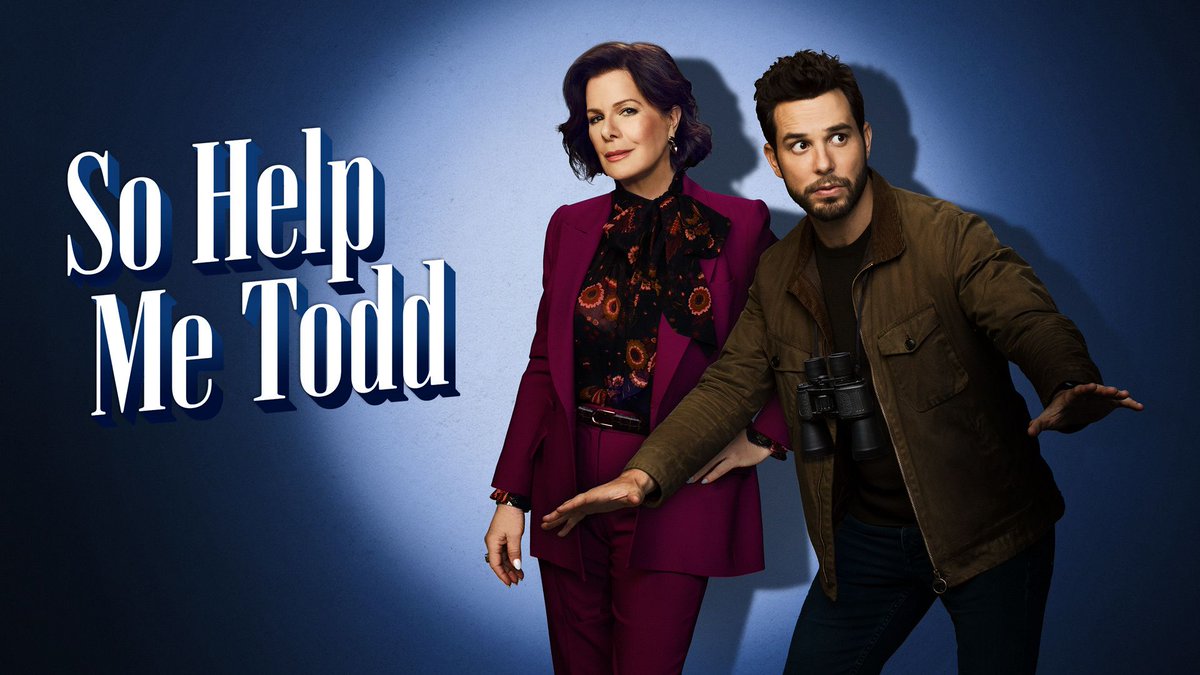 HTParamount's tweet image. While Margaret makes every employee at the firm work over the weekend for a class action settlement, Todd begins investigating with the FBI where everyone at the firm is a potential suspect. An all-new of #SoHelpMeTodd is now streaming on @ParamountPlusCA 🇨🇦!

#ParamountPlusCA