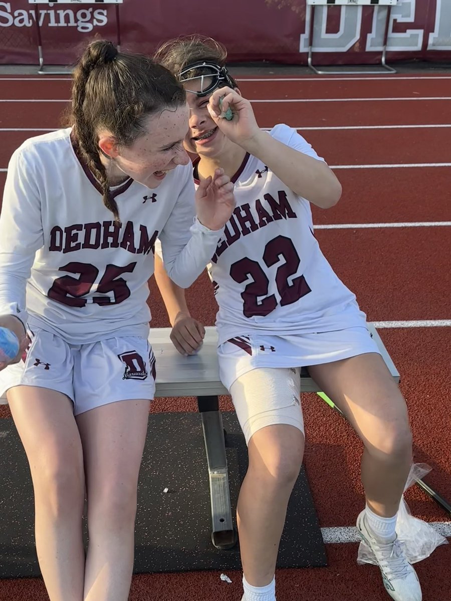 Today’s 17-3 win over Bellingham was a total team effort, but our game ball goes to these two freshies✌🏼 MK came in and took over at draw and middie while Ava was great on the ride and her off the ball movement on attack. Marauders improve to 11-6 💪🏽 #playerofthegame