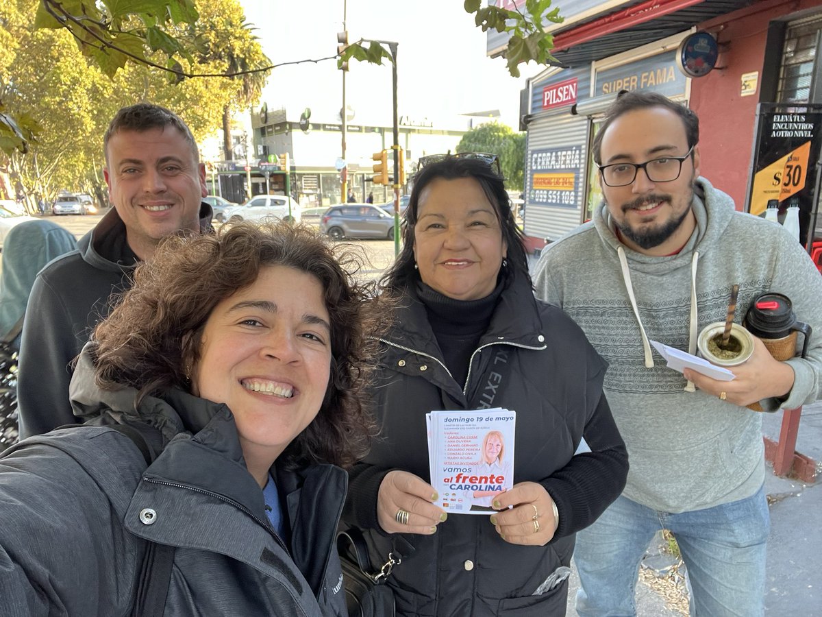 Recorriendo Montevideo #CarolinaPresidenta #GabrielaDiputada #Elecciones2024 #EleccionesInternas