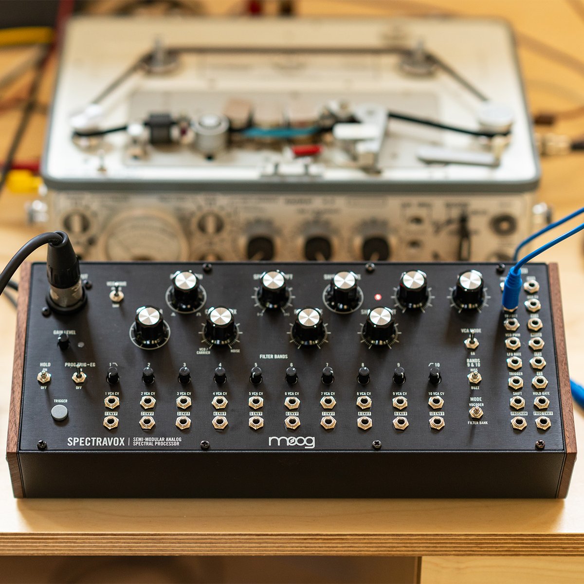 Meet the latest addition to the Moog semi-modular synth family with the @moogmusicinc Spectravox semi-modular synthesizer, now available at Chicago Synth Exchange! Learn more on our Soundboard Blog! bit.ly/3UJdJwG #CME #chicagosynthexchange #Moog #MoogSynthesizers