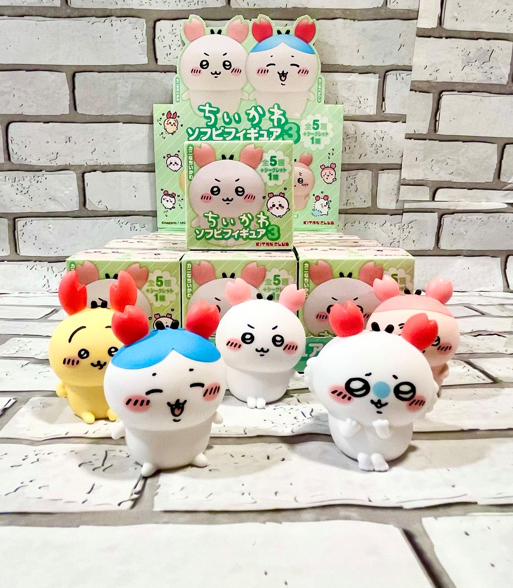 ちいかわらんど福岡パルコ店 🍓新商品入荷のお知らせ🍓 『ソフビ