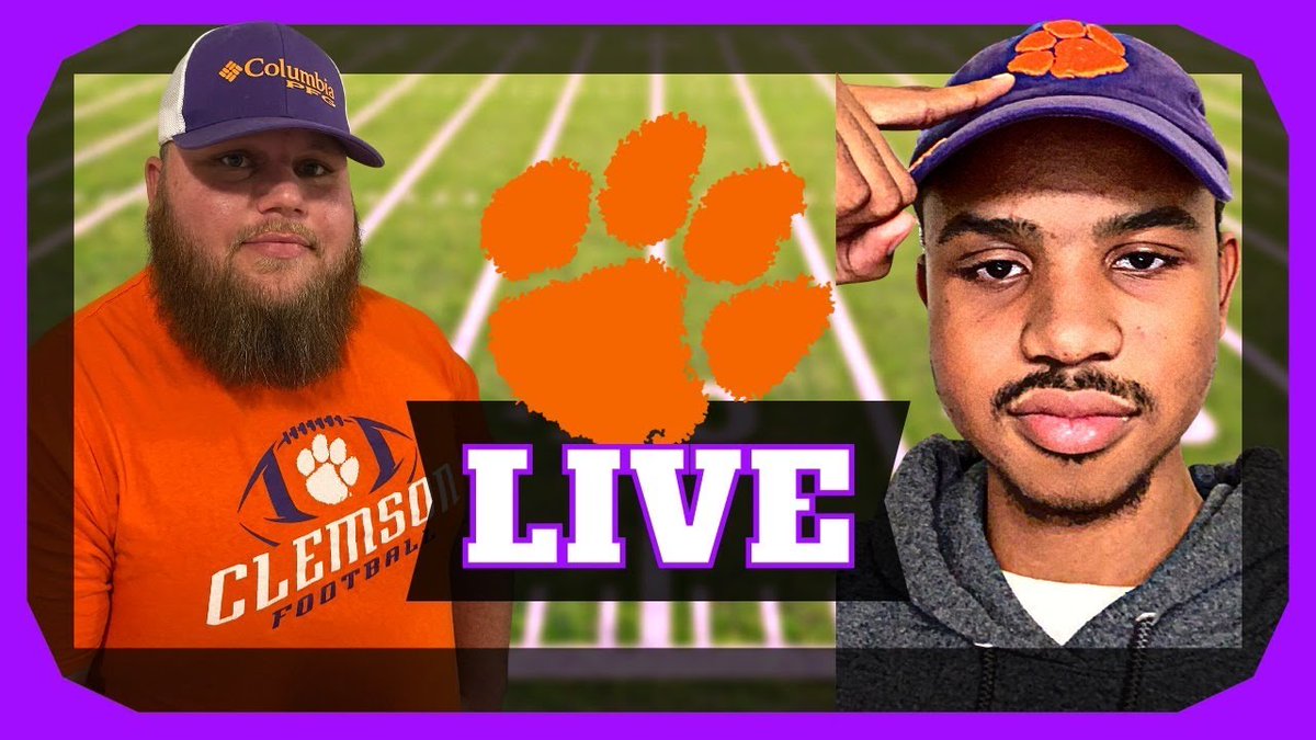 ARE YOU ALL-IN? Talking @ClemsonFB with @JoBo0209 & Tiger Paw Craven LIVE RIGHT NOW youtube.com/@ClemsonVOCFB