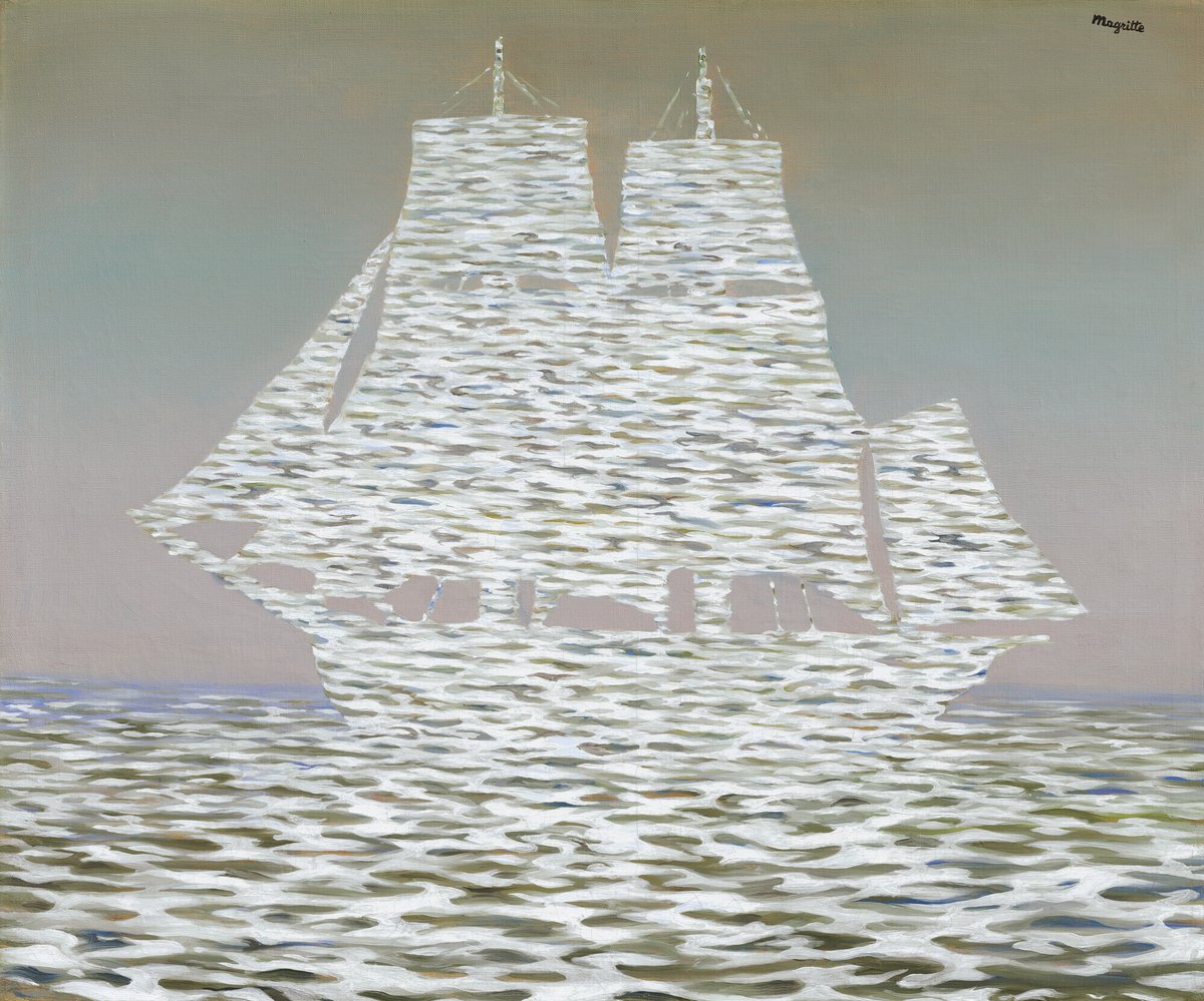 Rene Magritte's 'Le Séducteur' sails on, selling for $8,000,000 during tonight's #20thCenturyEveningSale