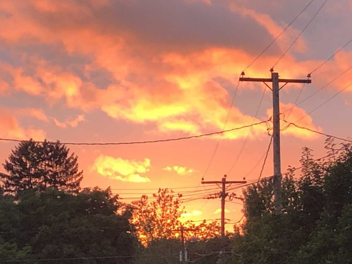 Thursday night sky #nofilter #thephotohour #sunset