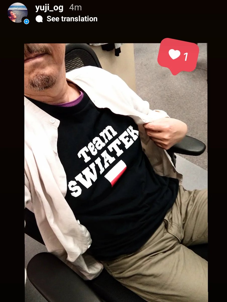 It's Friday! Of course I wear this again #teamswiatek #JazdaIga