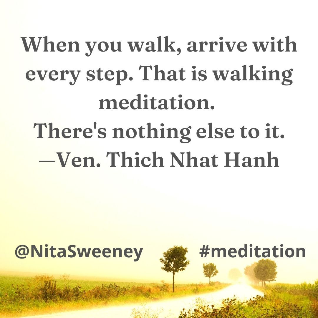 #meditation #walking