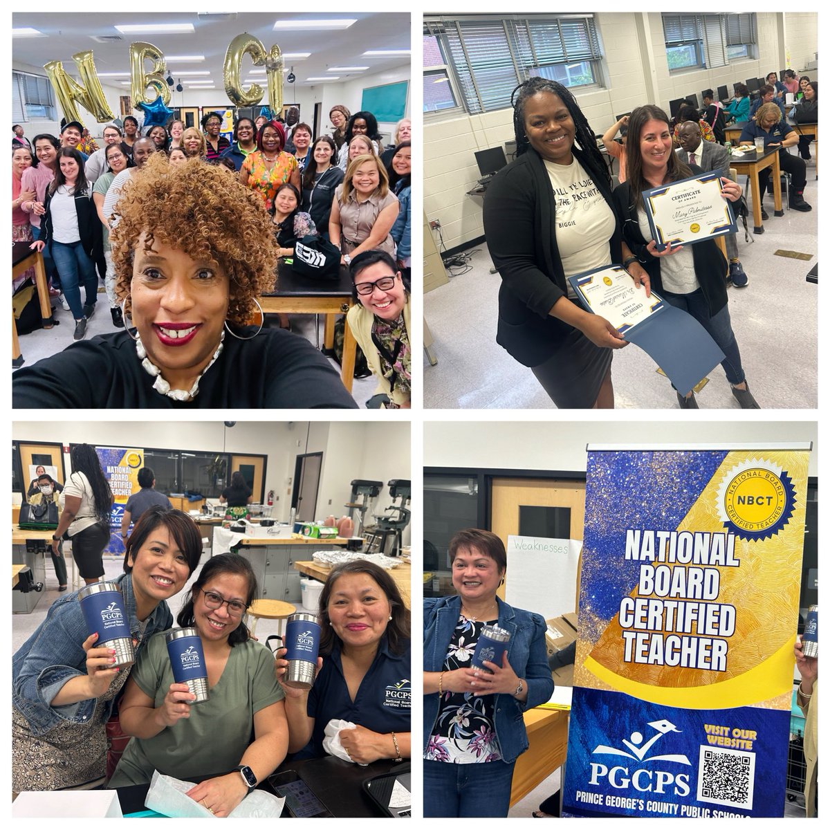 🎶 Celebrate good times come on! It’s a celebration🎶 #PGCPSNBCT had our final #PLF meeting of the school year. Our #NBCT have lead cohorts, mentored and implemented several key initiatives. ⁦@pgcpsnbct1⁩ ⁦@OPLLpgcps⁩ ⁦@NBPTS⁩ #NBCTStrong