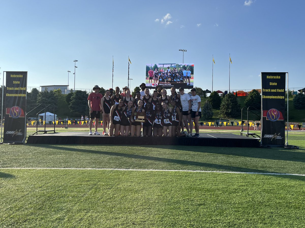 Congratulations, Omaha Westside High School – the 2024 NSAA Class A Girls State Track & Field champions! #nebpreps