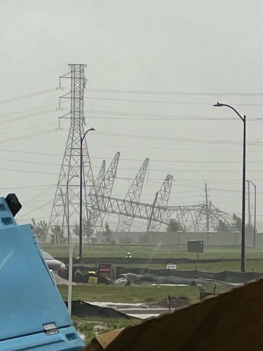 Pics from emergency management in #HarrisCounty show extensive damage to electrical infrastructure. Power out for nearly 1/3 of county and over 750k+ for all of #Texas and growing. #houston @CNN