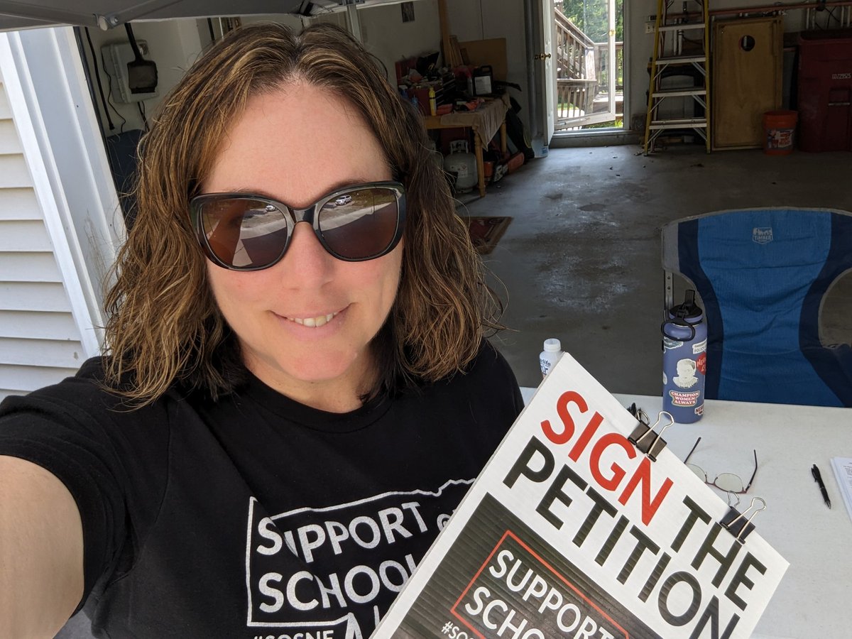 I had a signing at my house on Tuesday and I cannot explain how many of the signers felt free to stay around and disclose how PISSED they were that their vote was being taken away. #PISSED 
#SOSNE @SOSNebraska #SupportPublicSchools #BrokenTrust #Neleg