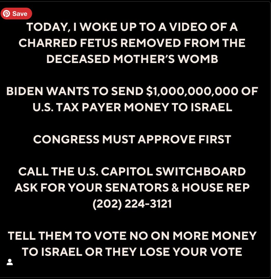 Call and let them know we don't support this..
#DefundIsrael
